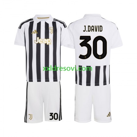 Juventus Jonathan David 30 Domaći Dječji Nogometni Dres 2026-2027